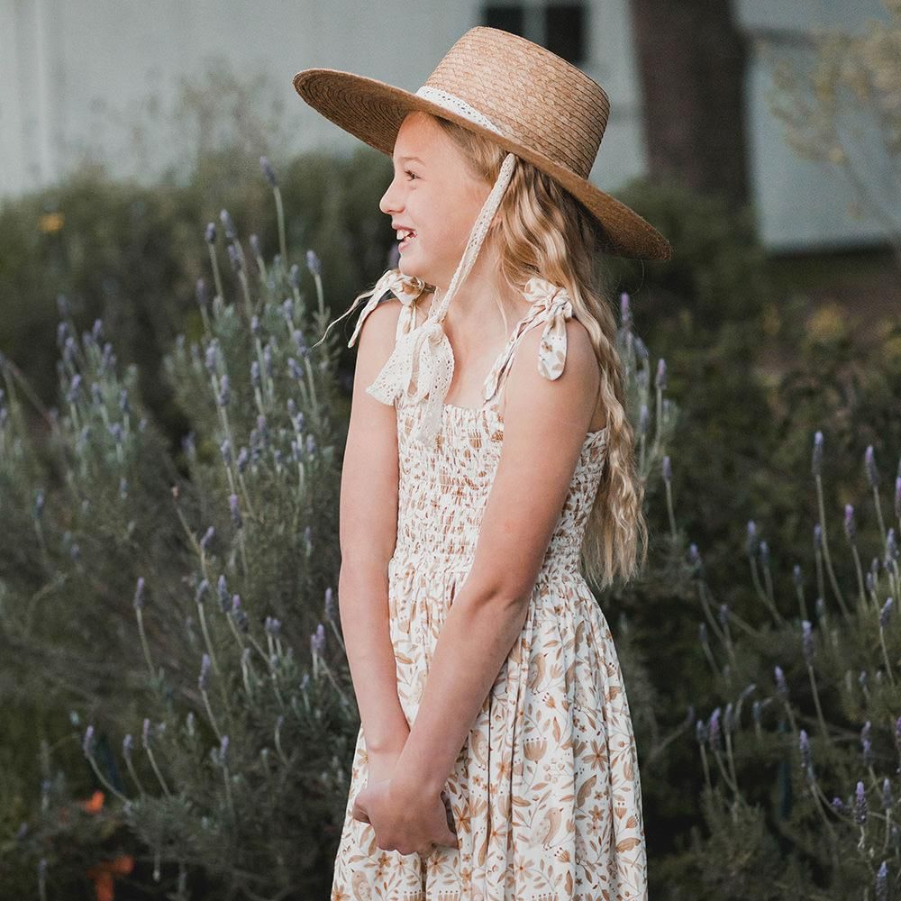 The Barnnet Ivory Cotton Dressワンピースフリー The Barnnet Ivory Cotton Dressワンピースフリー