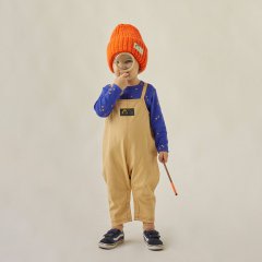 tinycottons SOLID DUNGAREE toffee タイニーコットンズ オーバーオール（トフィー）