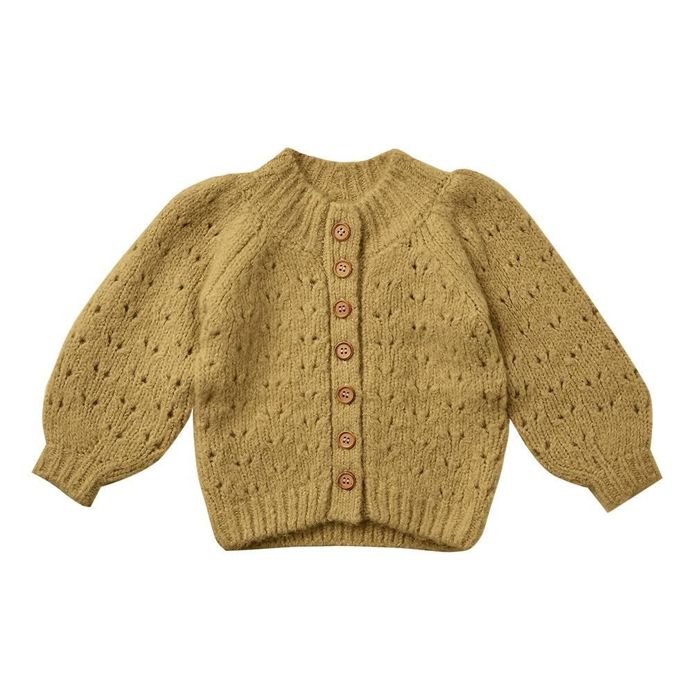 SALE40%OFF】Rylee + Cru TULIP CARDIGAN GOLD ライリーアンドクルー 