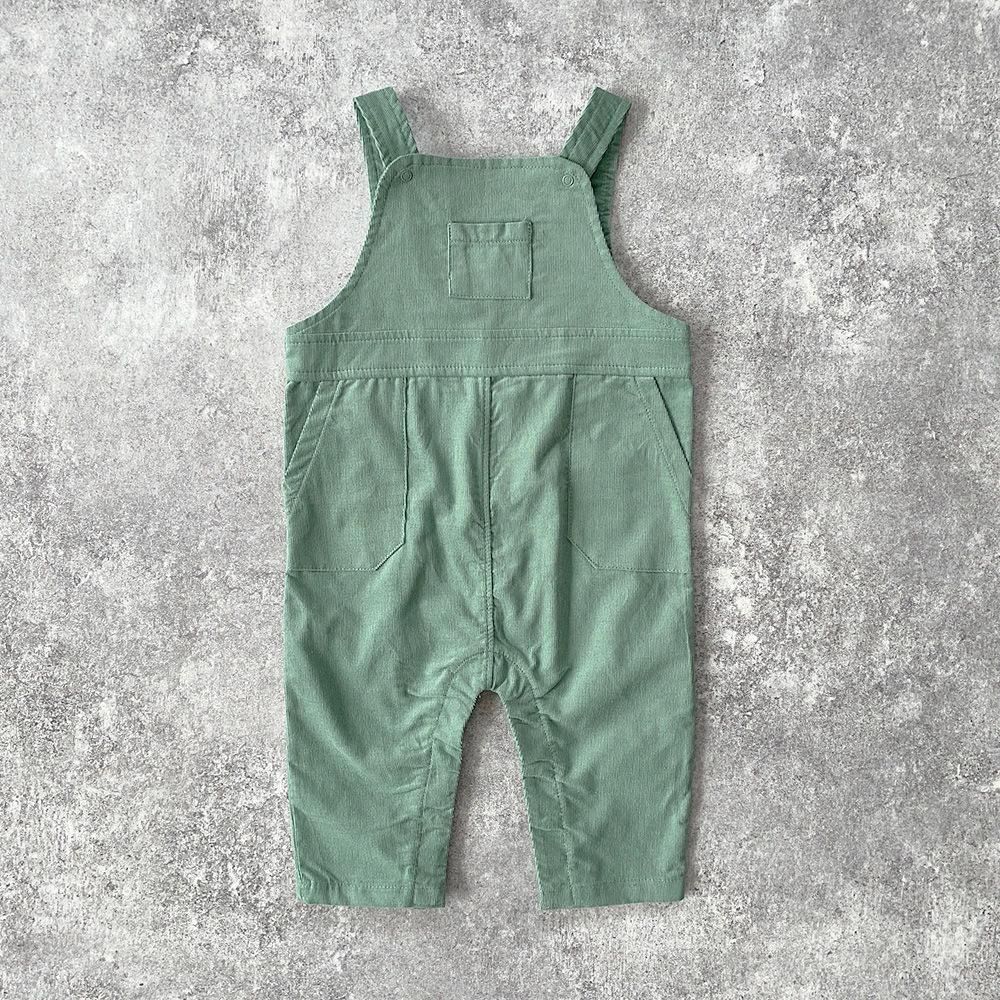 Angel Dear Hedge Green Corduroy Overalls Green エンジェル ディア コーデュロイオーバーオール（グリーン）