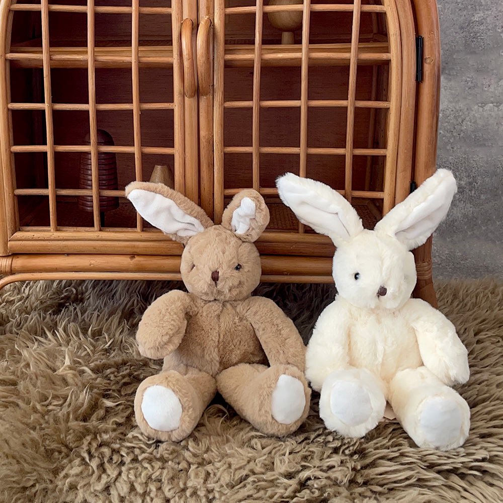 Les Petites Maries MODESTE le lapin pantin beige レ・プティット