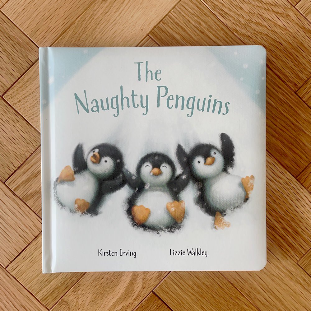 JELLYCAT The Naughty Penguins Book ジェリーキャット 絵本 いたずら