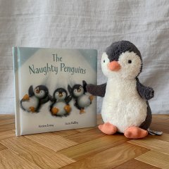 JELLYCAT The Naughty Penguins Book ジェリーキャット 絵本 いたずらペンギンブック