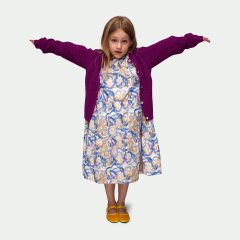 SALE30%OFFmaed for mini GRIMY GOOSE DRESS Blue/Yellow ᥤ ե ߥ Ĺµԡʥ֥롼/