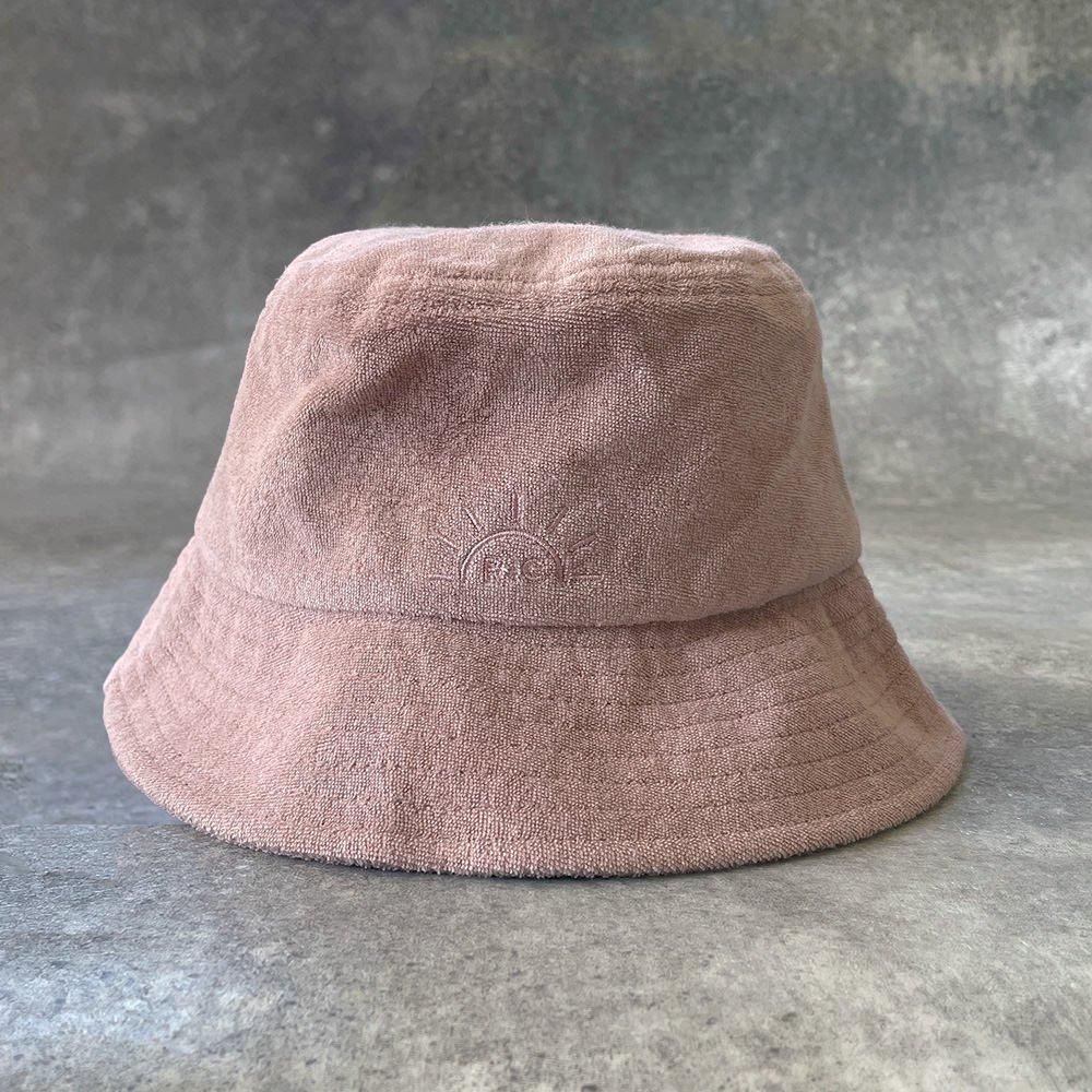 Rylee + Cru terry bucket hat mauve ライリーアンドクルー バケットハット（モーヴ）