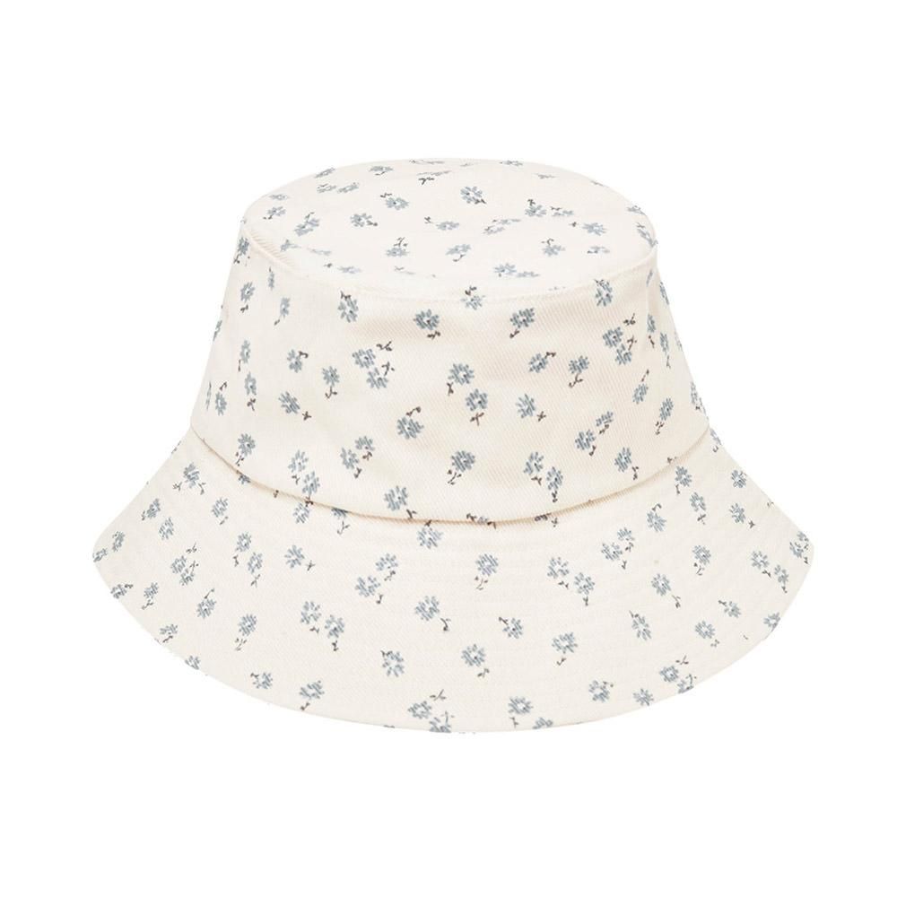 Rylee + Cru bucket hat blue ditsy ライリーアンドクルー バケットハット（ホワイト）