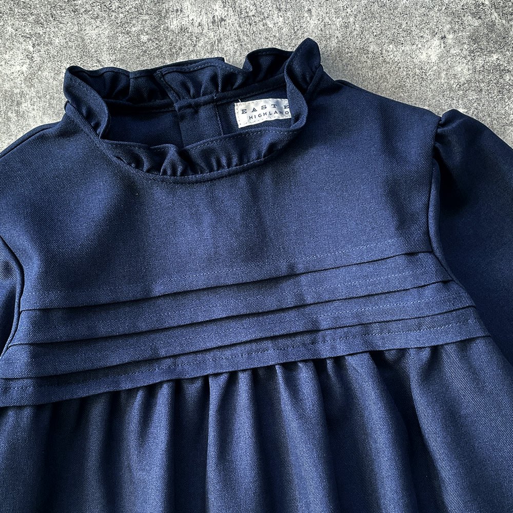 SALE20%OFF】EAST END HIGHLANDERS Navy Blue イーストエンドハイランターズ 長袖ワンピース（ネイビーブルー） -  インポート 輸入 ベビー服 子供服 出産祝い 通販 | vivid LIFE