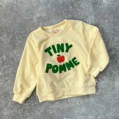 SALE30%OFFtinycottons TINY POMME SWEATSHIRT dusty
yellow/grass green Ĺµåȥġʥ/꡼