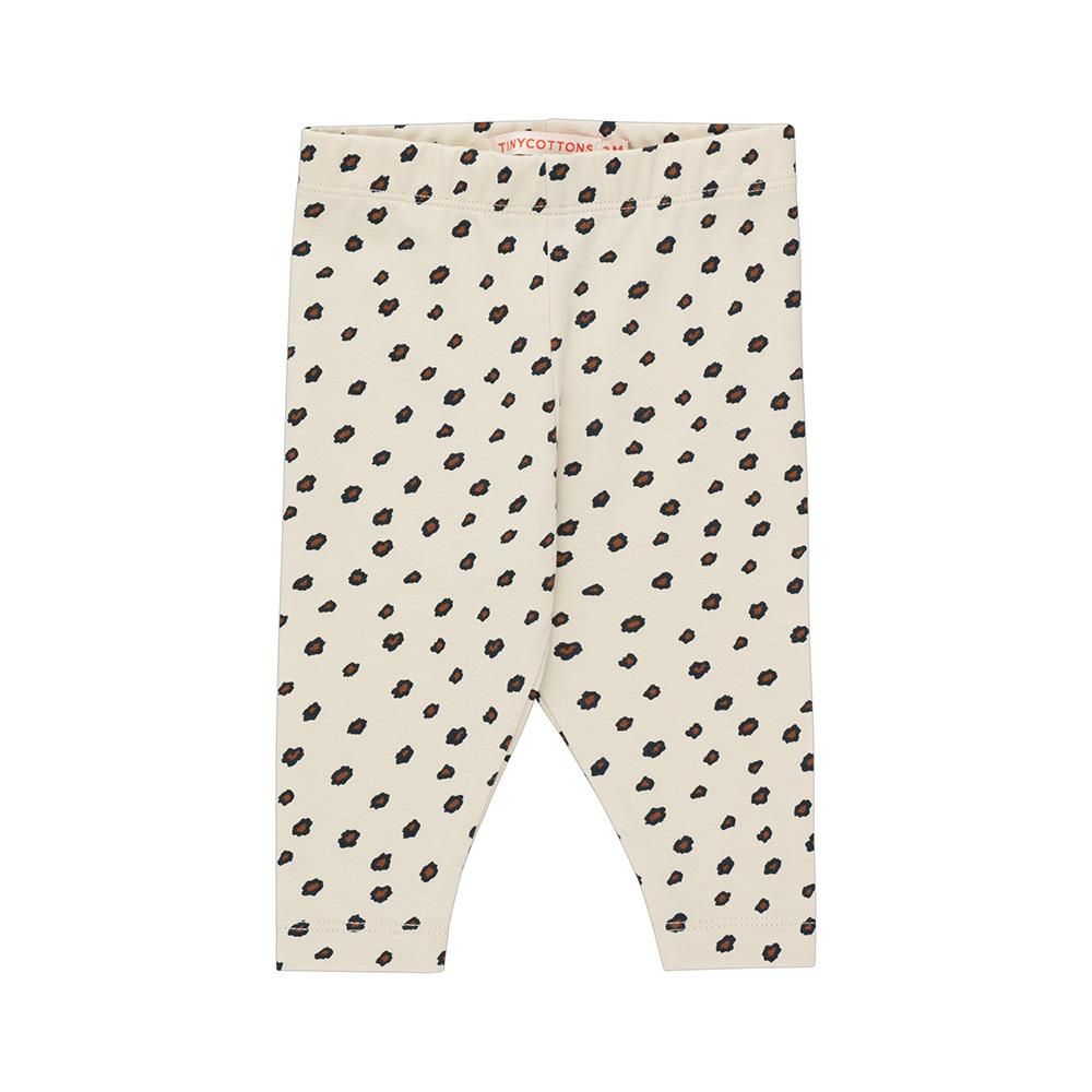 tinycottons ANIMAL PRINT BABY PANT sandstone/chestnut アニマル ベビーパンツ（サンドストーン/チェスナット）