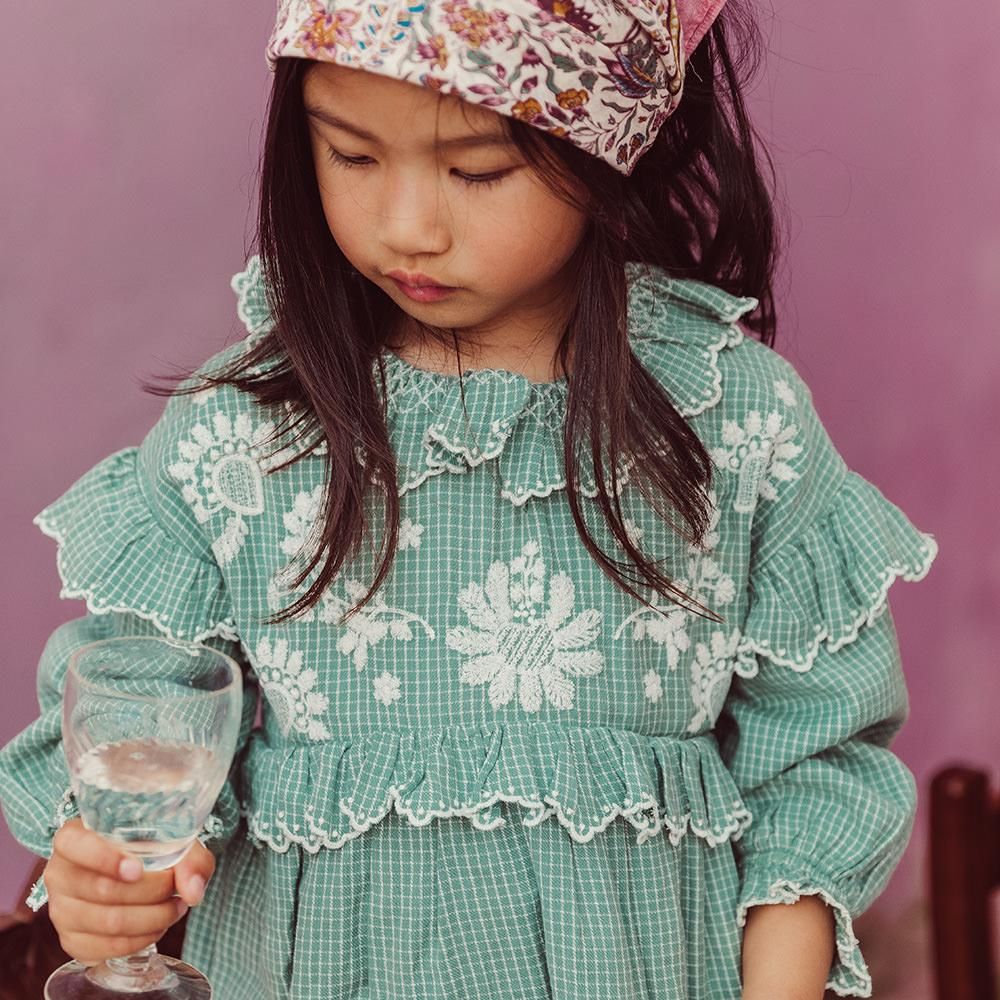 SALE】Louise Misha Baby Dress Illi Sauge ルイーズミーシャ 襟