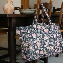 Louise Misha Tote Bag Beverly Charcoal Tropical Loon ルイーズミーシャ トートバッグSサイズ（チャコールトロピカルルーン）