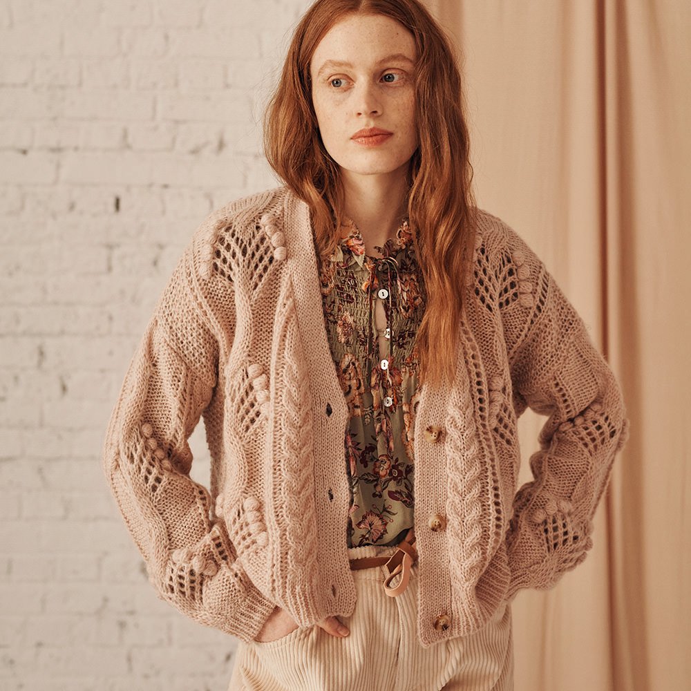 SALE30%OFF】Louise Misha Cardigan Sama Blush ルイーズミーシャ