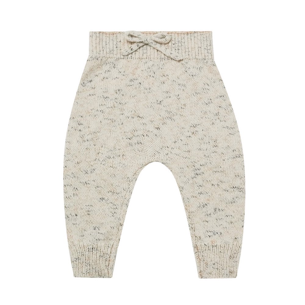 SALE20%OFF】Quincy Mae speckled knit pant natural multi クインシー