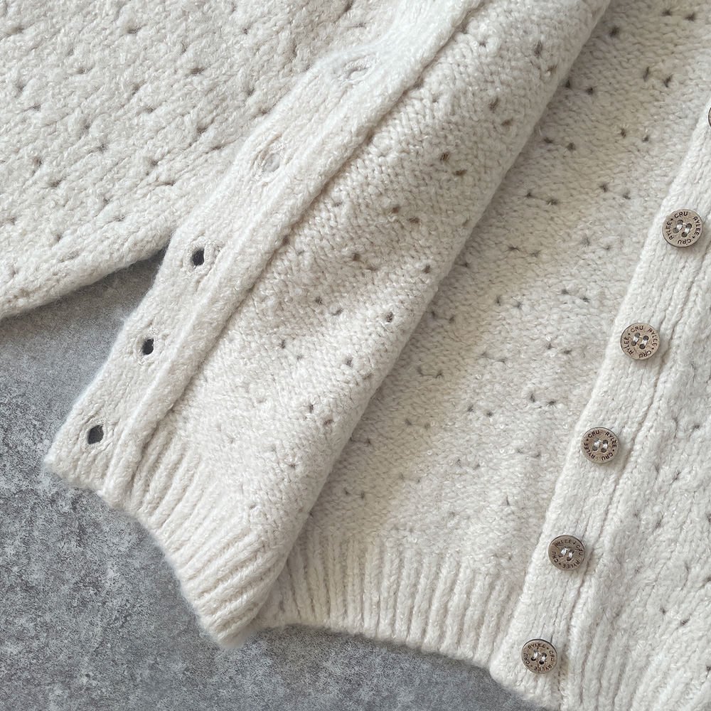 SALE30%OFF】Rylee + Cru tulip cardigan natural ライリー