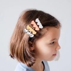 MIMI & LULA BUTTERSCOTCH HEART ACETATE CLIPS ߥߥɥ롼 إå4ܥåȡʥХåϡȡ