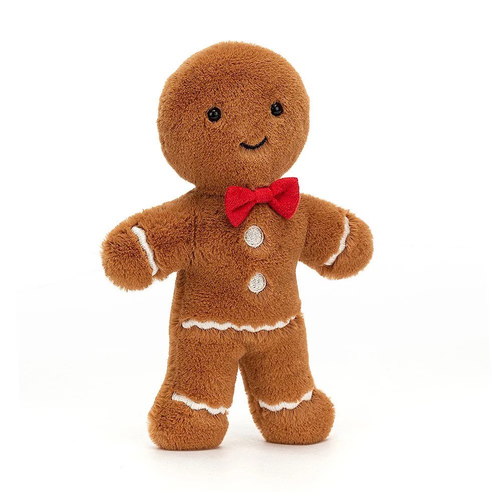 JELLYCAT Jolly Gingerbread Fred ジェリーキャット ぬいぐるみ 