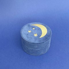 Rockahula Kids Moon & Stars Mini Jewellery Box BLUE ロッカフラキッズ ムーン＆スタージュエリーボックス（ブルー）