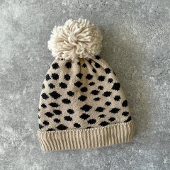 Rockahula Kids Cheetah Knitted Hat LEOPARD ロッカフラキッズ ニットキャップ（レオパード）