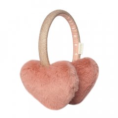 Rockahula Kids Fluffy Love Heart Earmuffs PINK åե饭å ϡȥ䡼ޥե顼ʥԥ󥯡