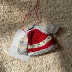 Melange Collection Tiny Sweater Ornaments メランジェコレクション ニットオーナメント タイニーセーター（F/Red）