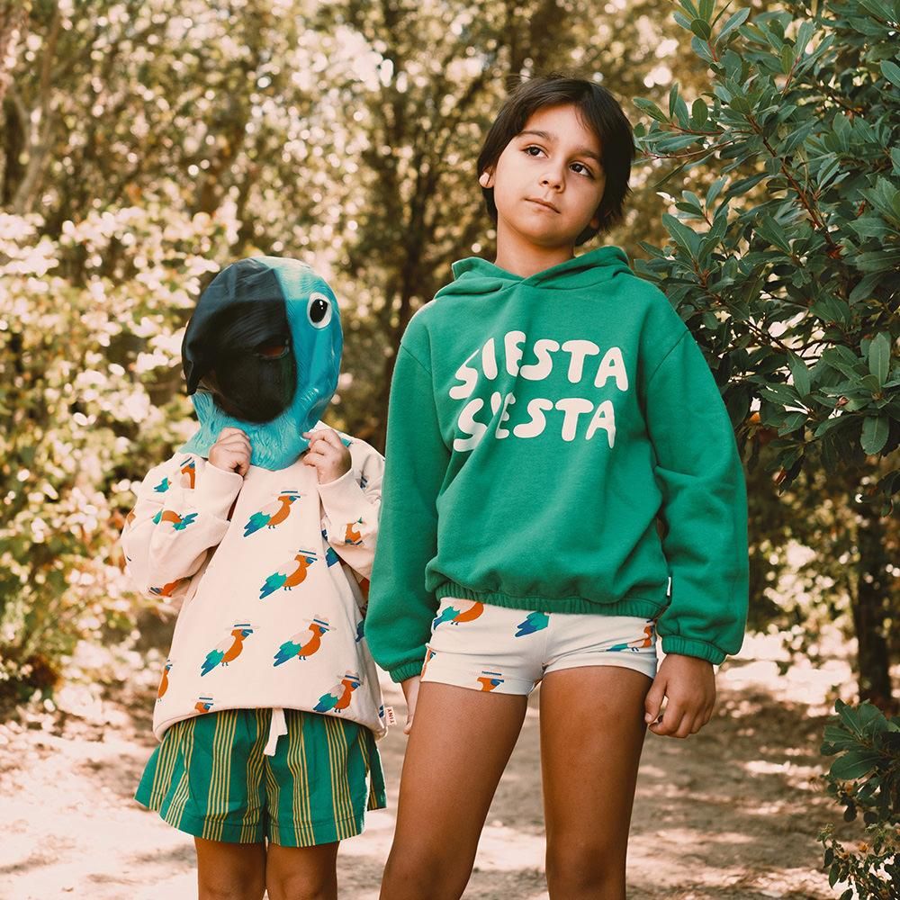 tinycottons SIESTA HOODIE pine green タイニーコットンズ 長袖フーディ（グリーン）