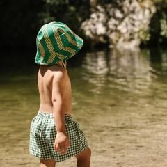 SALEtinycottons CHECK TRUNKS light cream/pine green ˡåȥ åȥ󥯥ʥ꡼/꡼