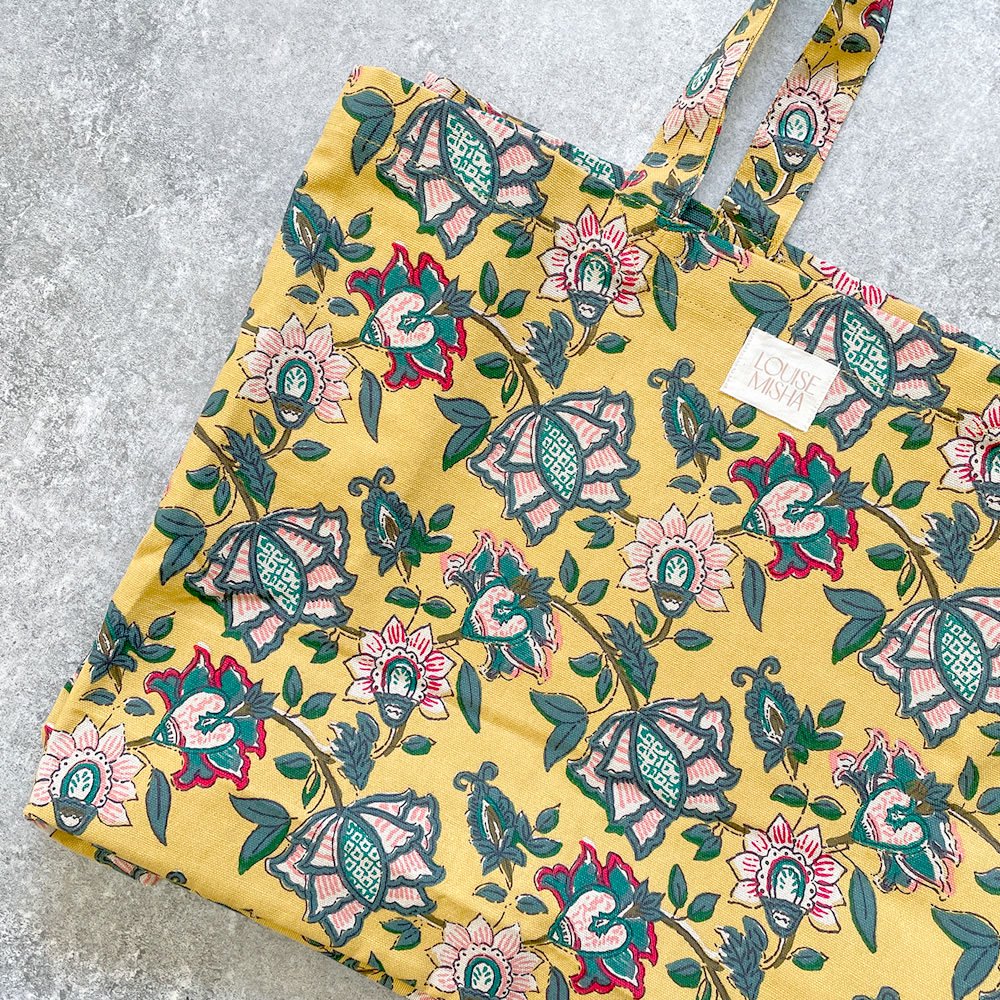 Louise Misha Tote Bag Beverly Honey Marigold ルイーズミーシャ