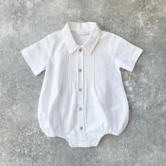 Noralee HENRY ROMPER WHITE Υ꡼ դȾµѡʥۥ磻ȡ