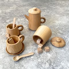 Lemi toys Wooden tea set レミ トイズ 木製ティーセット