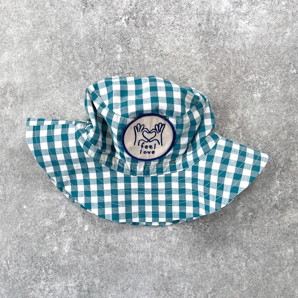 Wynken PARIS GREEN GINGHAM HAT ウィンケン ハット（グリーンギンガム）