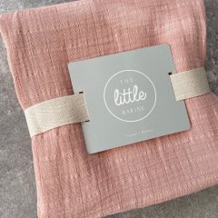 the little BARiNE Muslin Swaddle Blanket Evening Sand ⥹ ɥ ֥󥱥åȡʥ֥˥󥰥ɡ