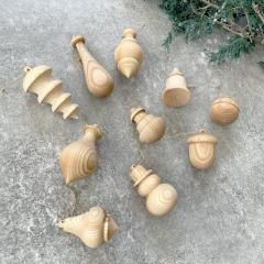 Lemi toys Wooden Christmas Ornament Set  ȥ ꥹޥʥȥå