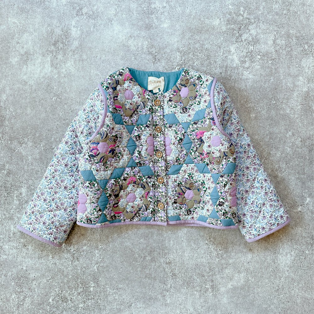 SALE20%OFF】Louise Misha JACKET AMALINA MULTICO FLOWER PATCH ルイーズミーシャ 中綿ジャケット（マルチカラーフラワーパッチ）  - インポート 輸入 ベビー服 子供服 出産祝い 通販 | vivid LIFE