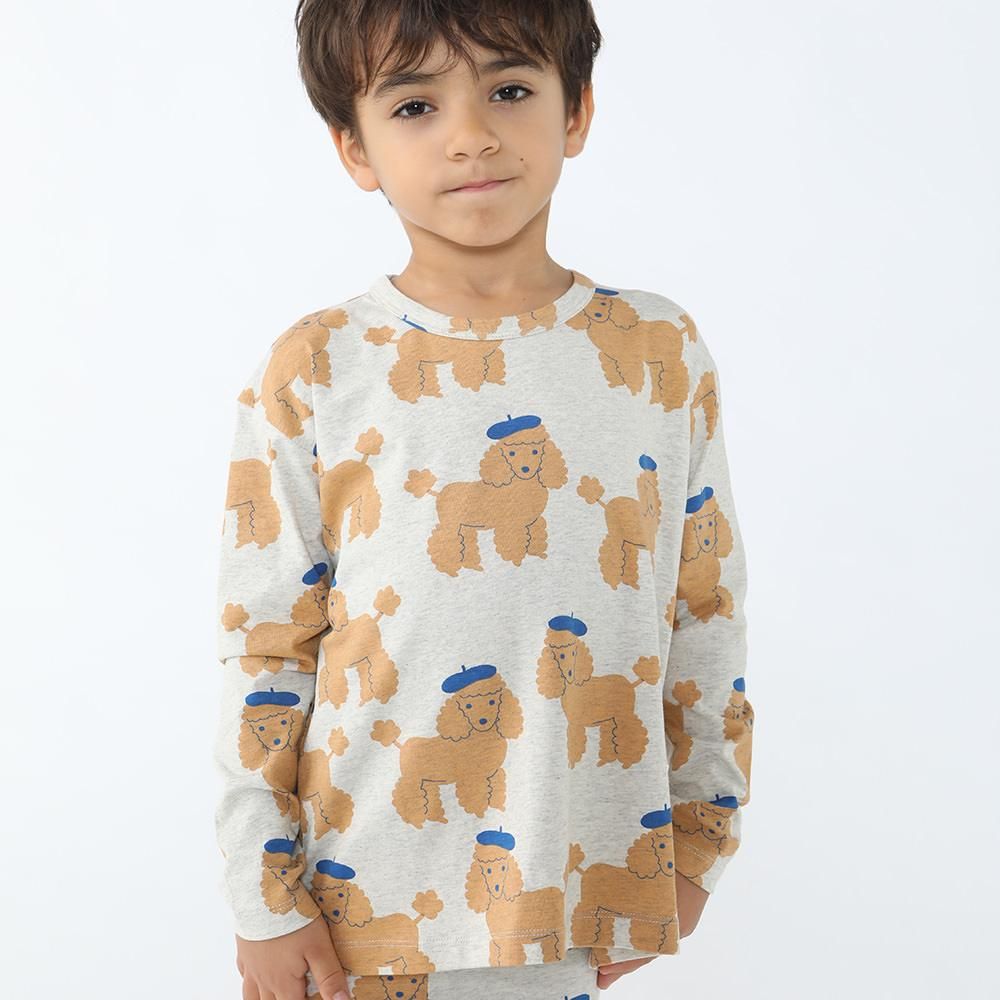 SALEtinycottons TINY POODLE TEE light grey heather ˡåȥ סɥĹµTġʥ饤ȥ졼إ