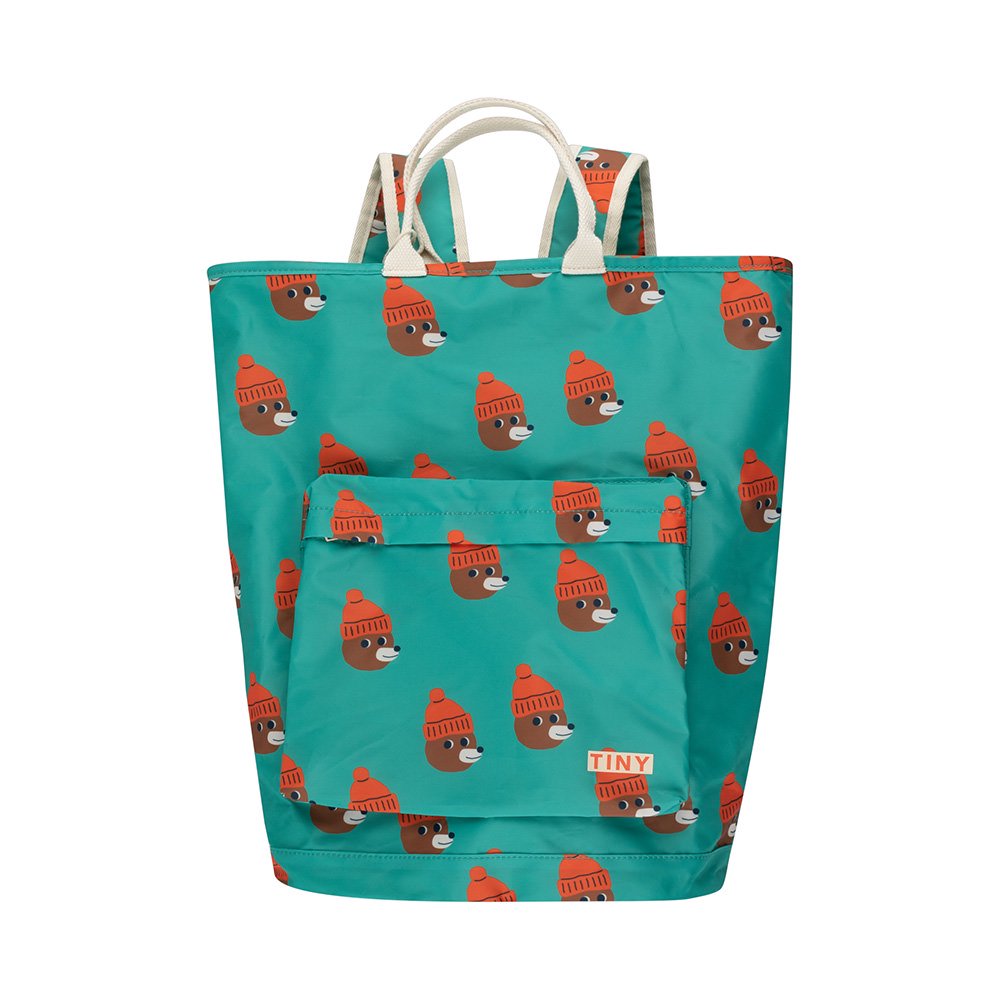 SALE30%OFF】tinycottons BEARS TOTEPACK emerald タイニーコットンズ トートパック（エメラルド） -  インポート 輸入 ベビー服 子供服 出産祝い 通販 | vivid LIFE