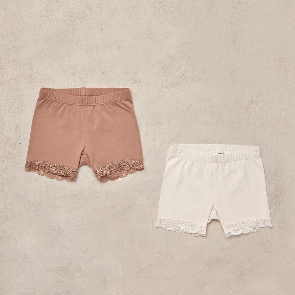 Noralee CARTWHEEL SHORTS IVORY, MOCHA ノラリー ペチコート2枚組（アイボリー/モカ）