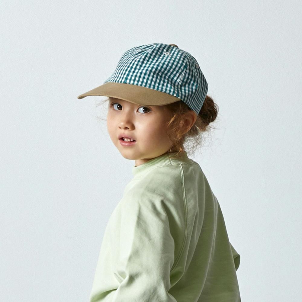 EAST END HIGHLANDERS BB CAP Green Gingham イーストエンドハイランダーズ ベースボールキャップ（グリーンギンガム）