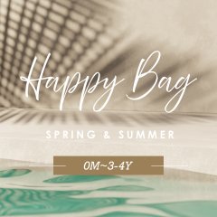 【0M  ~ 3-4Y】2024 SPRING-SUMMER HAPPY BAG