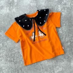 【SALE】tinycottons TINYVILLE TEE marigold タイニーコットンズ 半袖Tシャツ（マリーゴールド）
