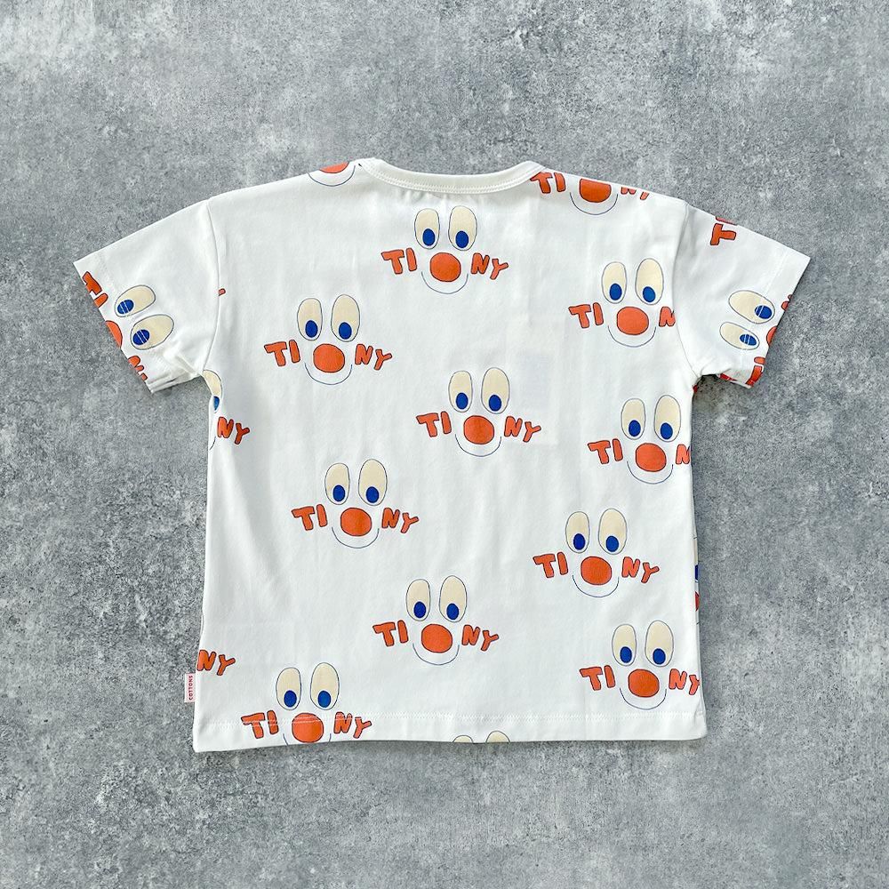 SALE20%OFF】tinycottons CLOWN S TEE off-white タイニー