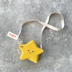 tinycottons STAR CROSSBODY BAG yellow ˡåȥ ܥǥХåʥ