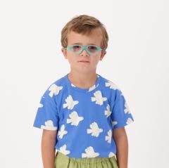 【SALE】tinycottons DOVES TEE blue タイニーコットンズ 半袖Tシャツ（ブルー）