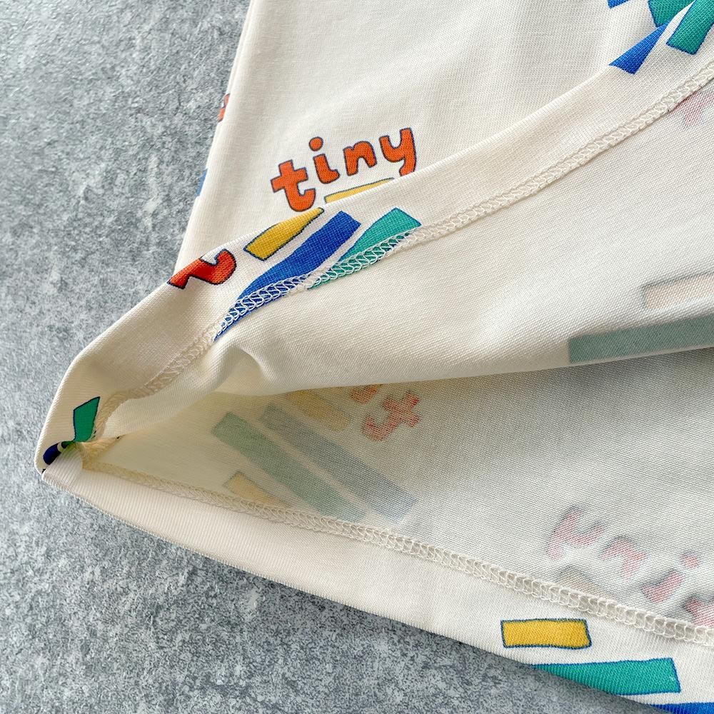 tinycottons TINY TEE light cream タイニーコットンズ 半袖T