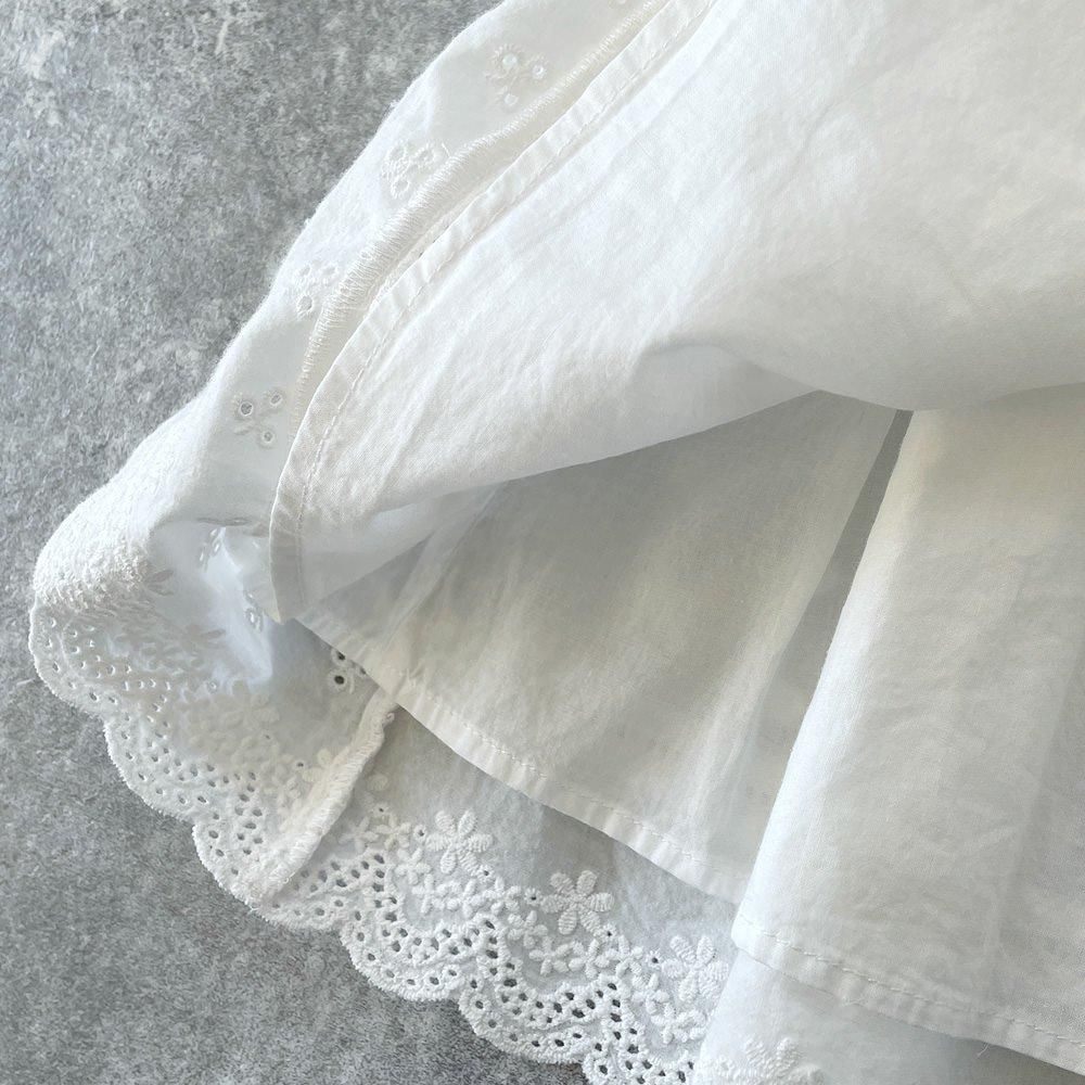 Louise Misha Dress Marla White ルイーズミーシャ 半袖