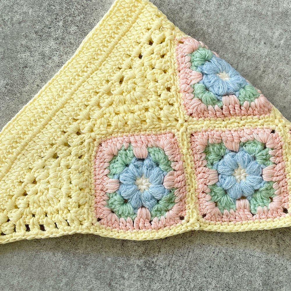 Louise Misha Knitted Scarf Holly Yellow ルイーズミーシャ