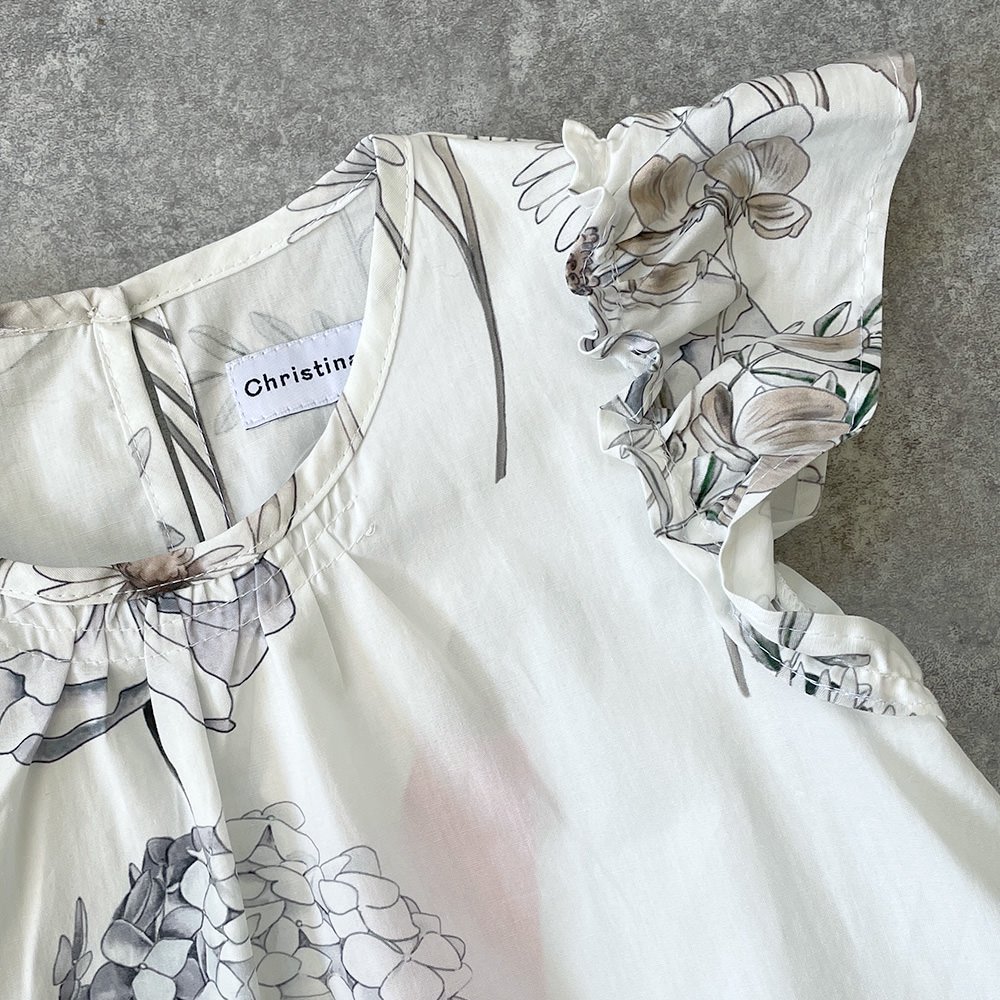 Christina Rohde Dress No.146 White クリスティーナ ローデ