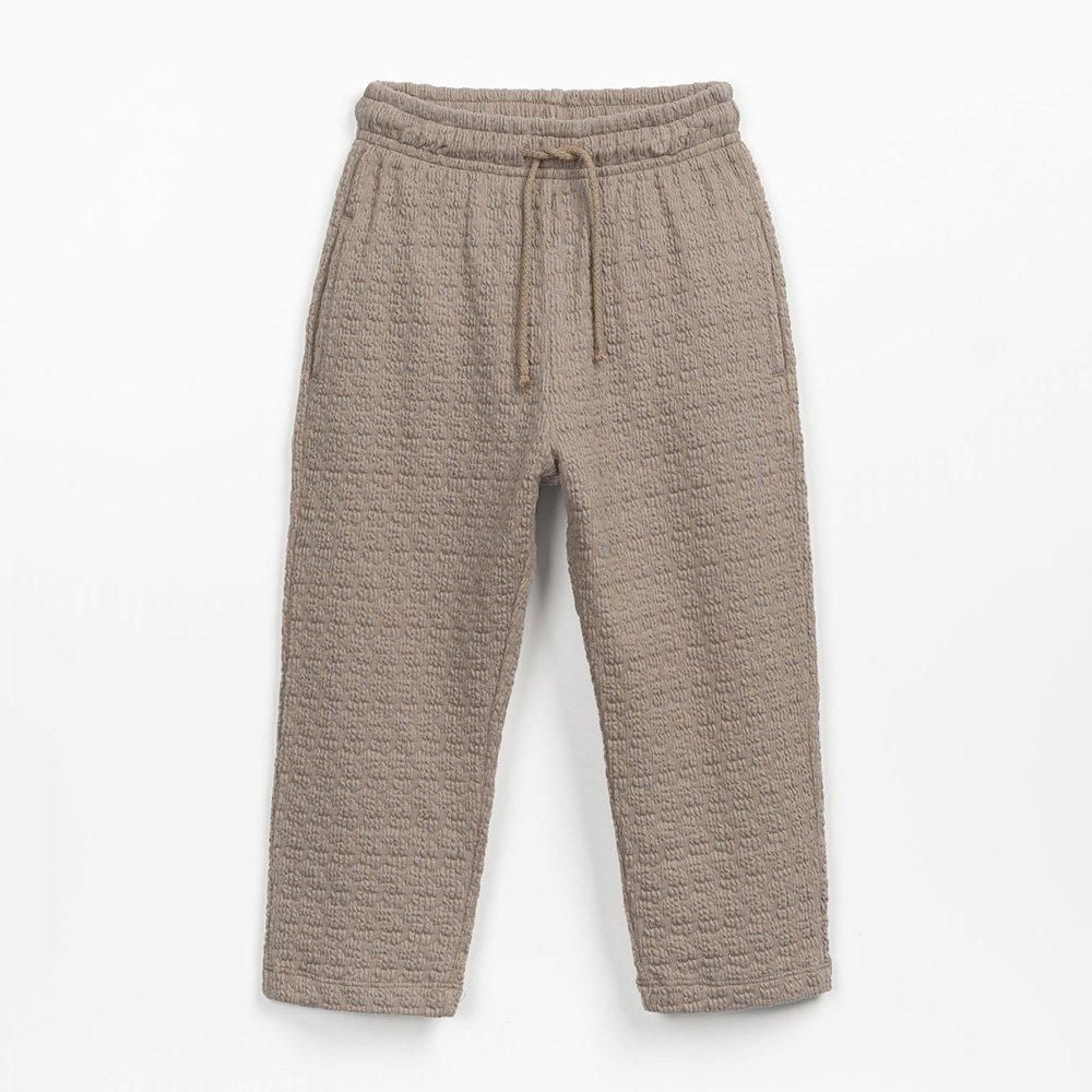 Play Up Textured jersey stitch trousers Textile Art MANUAL プレイアップ ロングパンツ（マニュアル）