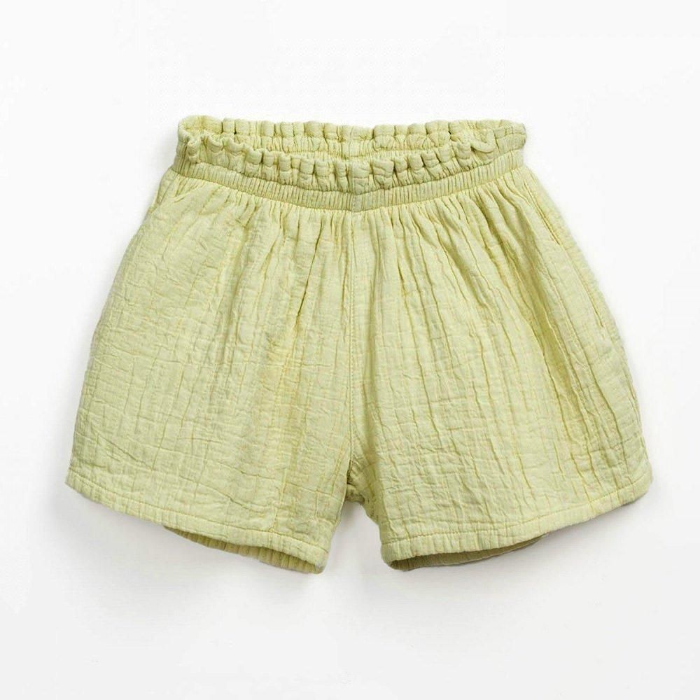 Play Up Woven shorts with elastic waist Textile Art RECIFE プレイアップ ショートパンツ（レシフェ）