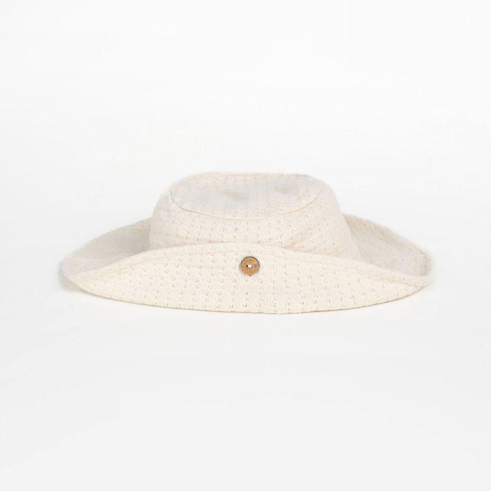 Play Up Jersey stitch hat with lining Textile Art FIBER プレイアップ ブリムハット（ファイバー）