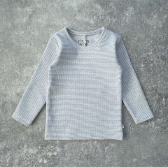 Wilson and Frenchy Organic Stripe Rib Long Sleeved Top 륽  ե ȥ饤Ĺµåȥʥ쥤ɥåס